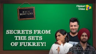 Manjots SECRET calls on set 📱 Backbenchers I Flipkart Video [upl. by Malissa]