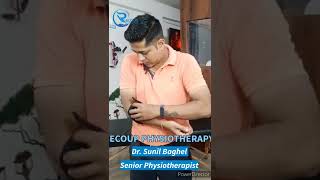 tennis elbow band how to weartennis elbow belt kaise lagaye tenniselbow lateralepicondylitis [upl. by Ahsimat]