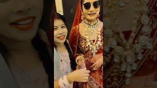 Leja Mujhe Dhulhan Bna ke😍😍Didi ki shadi👩‍❤️‍👩 New YouTube shorts 🥀😍 [upl. by Rhodie]