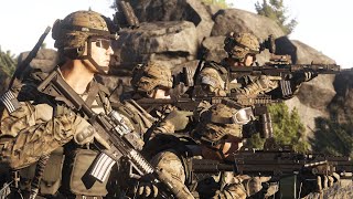 US Army Rangers Helmet Cam Footage in Afghanistan  Arma 3 [upl. by Rustie]