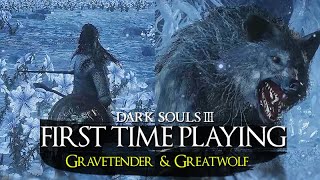 Dark Souls III DLC  First Playthrough  Champions Gravetender amp Greatwolf [upl. by Enowtna]