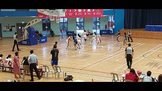 3Q NSG national basketball semi finals girls team swiss chung cheng high main 23042024 [upl. by Lenrad]