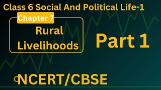 Class 6 Social And Political Life1 Chapter 7। Rural Livelihoods। Part 1। Explanation। ncert। cbse। [upl. by Sherer452]