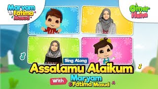 NO INSTRUMENTS Assalamu Alaikum by Maryam Masud x Omar amp Hana  Nasheed for Kids [upl. by Kerek]