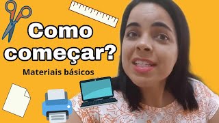 Como trabalhar com papelaria personalizada  Equipamentos [upl. by Sivolc]