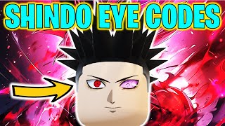 ⭐20 MOST BADASS SHINDO LIFE CUSTOM EYE CODES⭐ [upl. by Ruzich877]