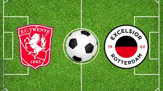 Twente v Excelsior Samenvatting  Eredivisie 2324 [upl. by Riedel289]