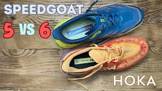 HOKA Speedgoat 6 vs Speedgoat 5  Should you Upgrade [upl. by Nwahsar855]