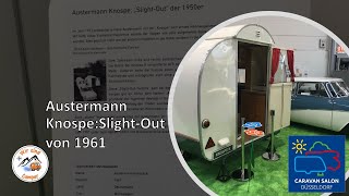 Der Austermann Knospe von 1961 auf dem Caravan Salon 2019 [upl. by Donelu]