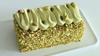 Best Pistachio Cake Recipe  최고의 피스타치오 케이크 레시피 [upl. by Alitta]