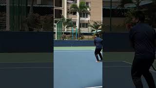 Practiced some lawn tennis🏌️🎾👟sports fun familysquad lawntennis trendingvideo [upl. by Ahsiki590]