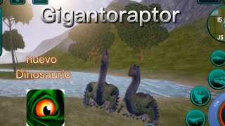 Gigantoraptor Gameplay Cursed Isle Nuevo Múltiples DietasTHERMINATOR MECH [upl. by Hutchison]