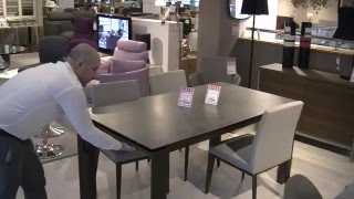 Calligaris Extending Table Demonstration [upl. by Elfstan]