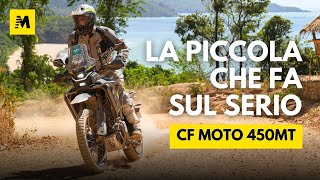 Test Novità CFMOTO 450MT la piccola Adventure vuole fare sul serio [upl. by Fedora]