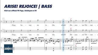 Arise Rejoice  Bass  Vocal Guide by Bro Kent Babia [upl. by Ringsmuth]