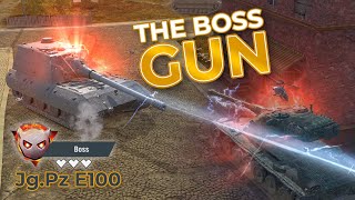 This GUN is GEM  Jagd Panzer E100  WOTB wotblitz [upl. by Aihseya815]