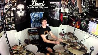 Contact  Daft Punk  Drum Cover New Pearl Export Series Drums [upl. by Aneloc]