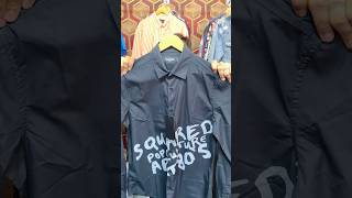 DSQUARED SHIRT IN BLACK COLOUR 😍😍M TO 2XL 🔥🔥 surplus retail mensfashion fashion youtube [upl. by Melantha]