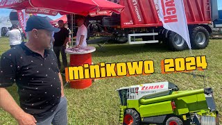 Minikowo 2024 Żniwa tuż za rogiem Targi Rolnicze🔥🚜 NIEMENÓWKA104 [upl. by Aleekat]