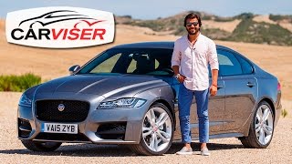 Jaguar XF 20D Test Sürüşü  Review English subtitled [upl. by Akinirt181]