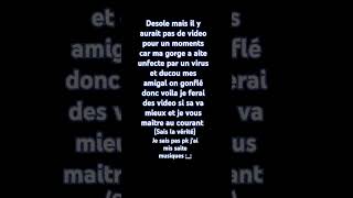 Je ferai pas de vidéo pendant un moment ⚠️réel⚠️ [upl. by Browning994]