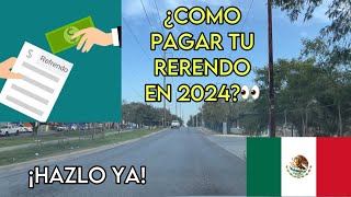 Cómo pagar REFRENDO 2024 [upl. by Tnairb]