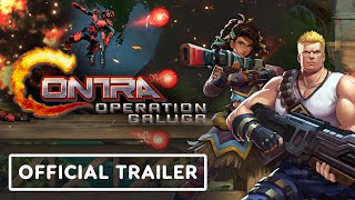 Contra Operation Galuga  Official Gameplay Trailer [upl. by Ahcurb131]