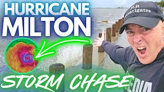 STORM CHASING Florida HURRICANE MILTON Heavy Rain LIVE [upl. by Aubrette]