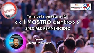 ✨Parliamone ✨ Tema della puntata n 121 il MOSTRO dentro  Speciale Femminicidio [upl. by Aisilef654]