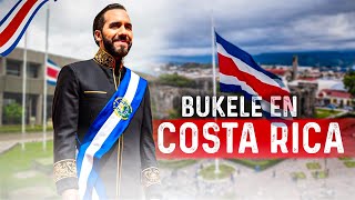 💥HISTORICO COSTA RICA Recibe a NAYIB BUKELE Visita OFICIAL de ESTADO Asi lo RECIBEN [upl. by Drarig557]