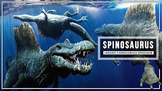 Spinosaurus  The Largest Predator Of The Cretaceous Period  Dinosaur Documentary [upl. by Pilloff763]