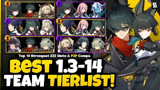 ZZZ 1314 TEAMCOMP TIERLIST UPDATED  Top 10 Meta Teams amp F2P Builds [upl. by Cianca]