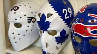 Mike Palmateer Vintage Goalie Mask Replica  Toronto Maple Leafs [upl. by Adnima287]