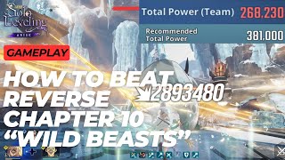 Solo Leveling Arise Beat Chapter 10 Reverse quotWild Beastsquot  F2P  TP 268K [upl. by Vtarj537]