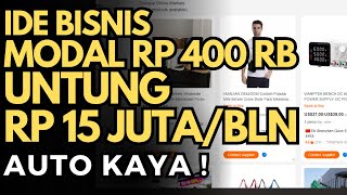 4 IDE BISNIS UNTUK ANAK MUDA MODAL 400 RIBU UNTUNG 15 JUTA SEBULAN   peluang usaha di desa [upl. by Altheta]