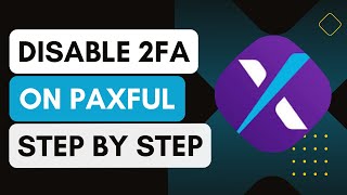 How To Disable Two Factor Authentication On Paxful 2024 [upl. by Becka]