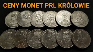 Ceny monet PRLu Królowie ceny na Listopad 2021 numizmatyka 50 złotych 100 złotych 500 złotych [upl. by Anomas]