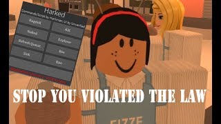 Roblox Exploiting  Breaking Fizze Cafe [upl. by Aztirak]