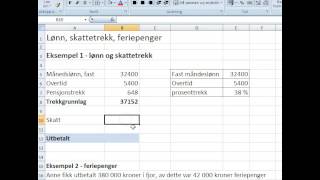 lønn skatt feriepenger  økonomikapittelet 1PY [upl. by Aneehsor]