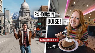 Our PERFECT Day in Boise Idaho Top Things to Do  Tasting DELICIOUS Local Food 😍 [upl. by Bruis]