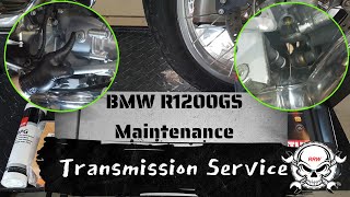 BMW R1200 Transmission Service [upl. by Xilef240]