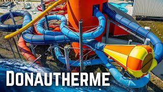 All Water Slides at Donautherme Ingolstadt Germany GoPro POV [upl. by Alat]