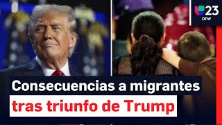 Soy inmigrante en Estados Unidos ¿cómo afectará el triunfo de Donald Trump a mi situación [upl. by Neelrak]