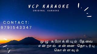 Azhagana Chinna Devathai Karaoke [upl. by Olpe901]