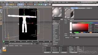 pixeltrainde  Rundflug Cinema 4D R13  04 Der neue SSSShader [upl. by Olecram]