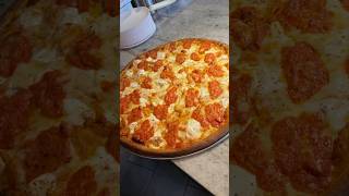 The PENNE ALLA VODKA PIZZA from Bravo Pizza in NYC Who says pasta doesn’t go on pizza DEVOURPOWER [upl. by Alyhc390]