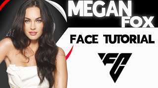 EAFC 25 How To Create MEGAN FOX Face Advanced Sculpt Tutorial [upl. by Bernie]