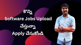 Latest software Jobs in Telugu  Fresher Jobs LuckyTechzone [upl. by Rramel]