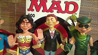 DC Alfred E Neuman as Wonder Woman Action Figure Review [upl. by Cheria517]