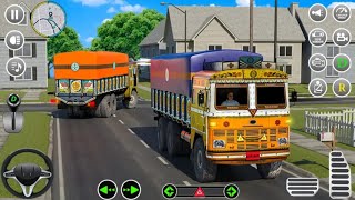 Indian Real Lorry Truck Offroad Driving Truck Wala Game Android gaming Gameplay [upl. by Dahsar]